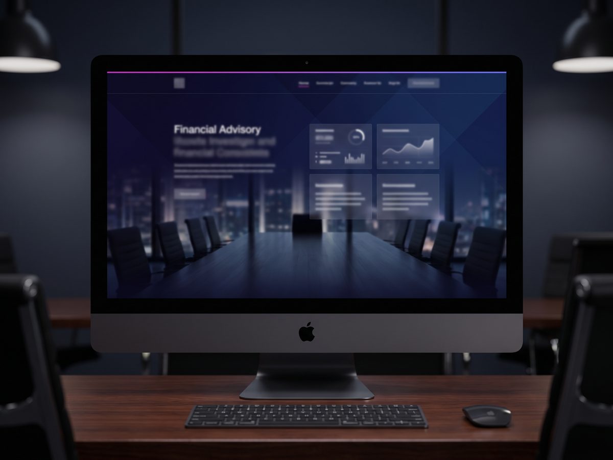 Northwind Capital financial advisory website — trust-first premium web design case study